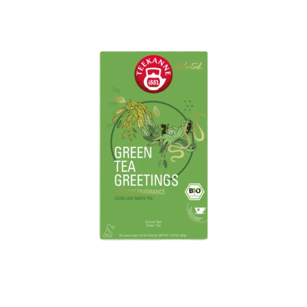 Selected. Green Tea Greetings